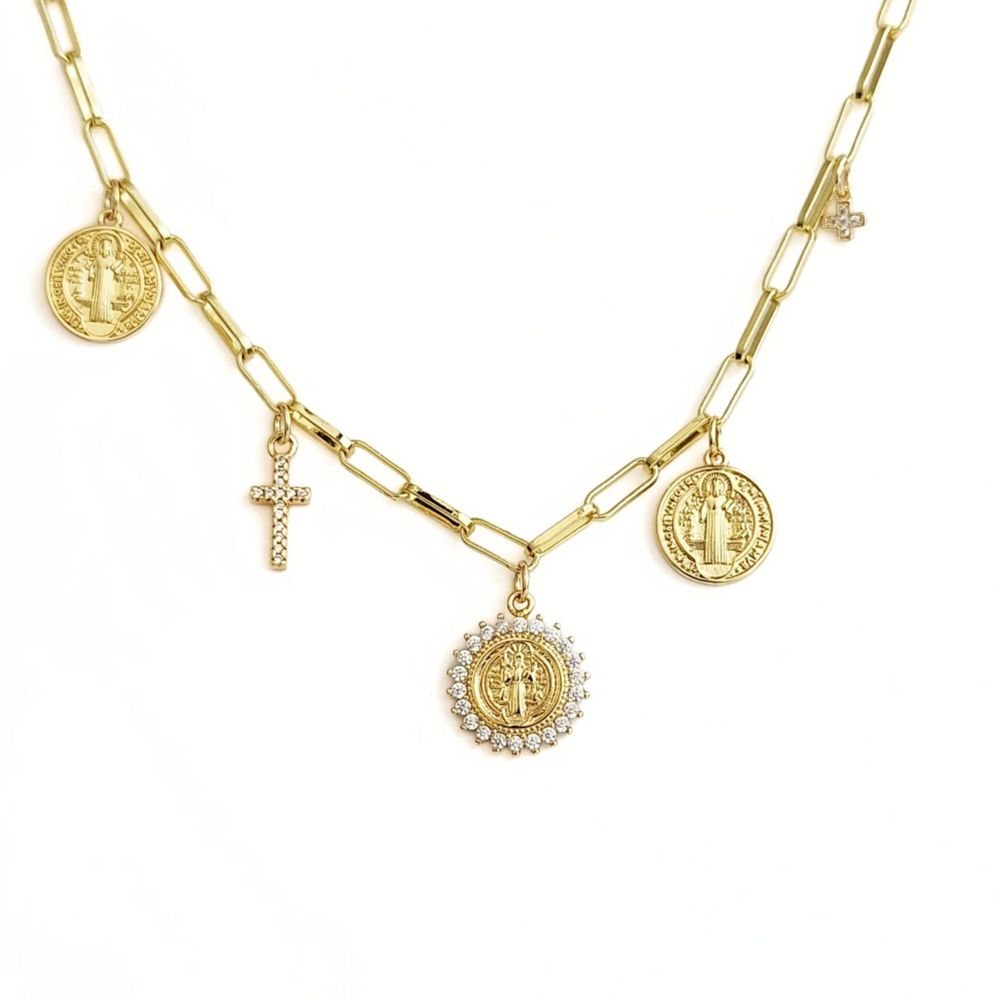 Saint Charm Necklace