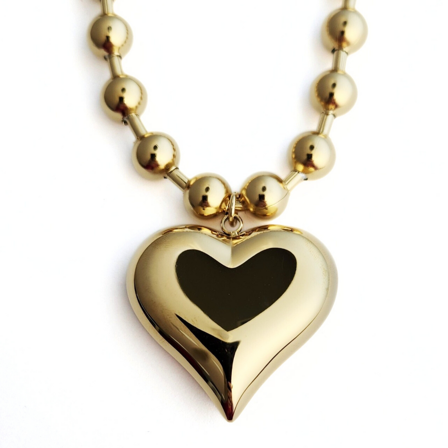 Bubble Heart Necklace