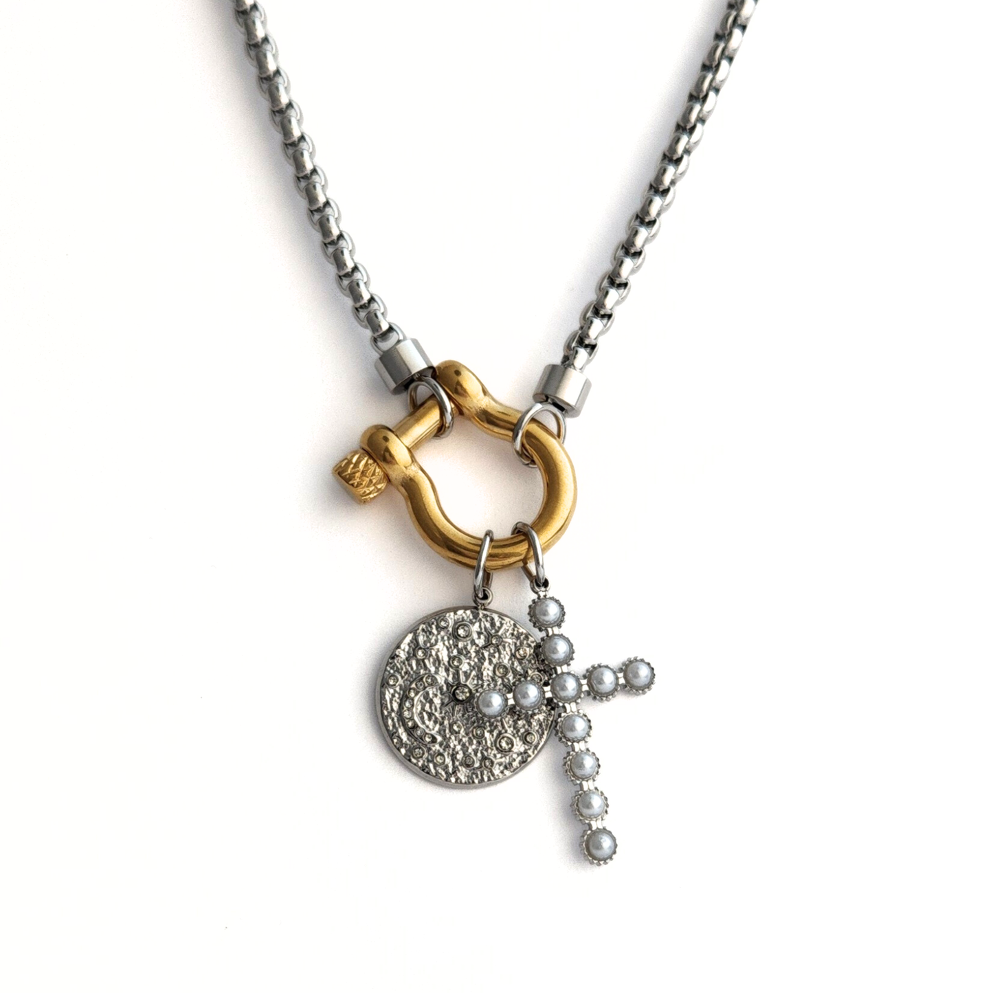 Cross Charm Necklace