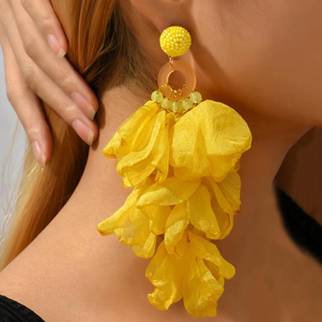 Tulip Petal Earrings