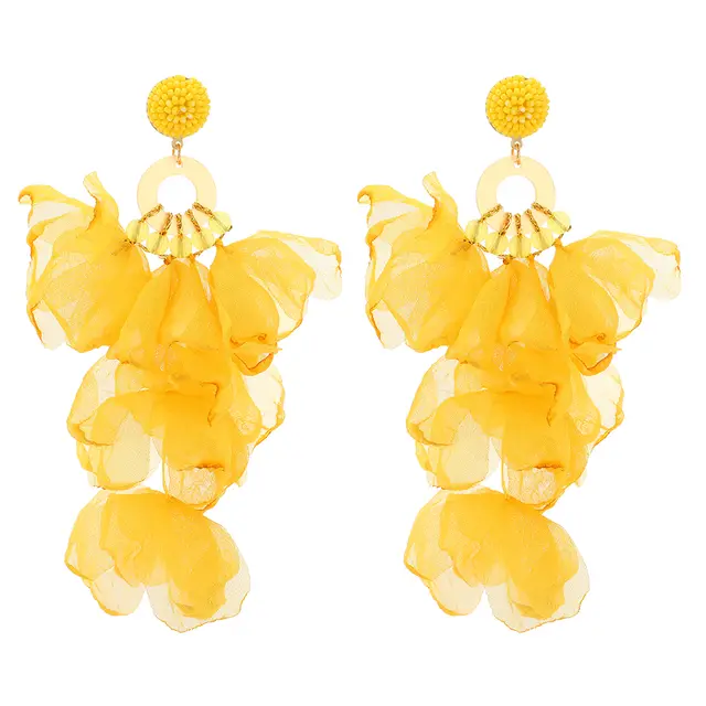 Tulip Petal Earrings