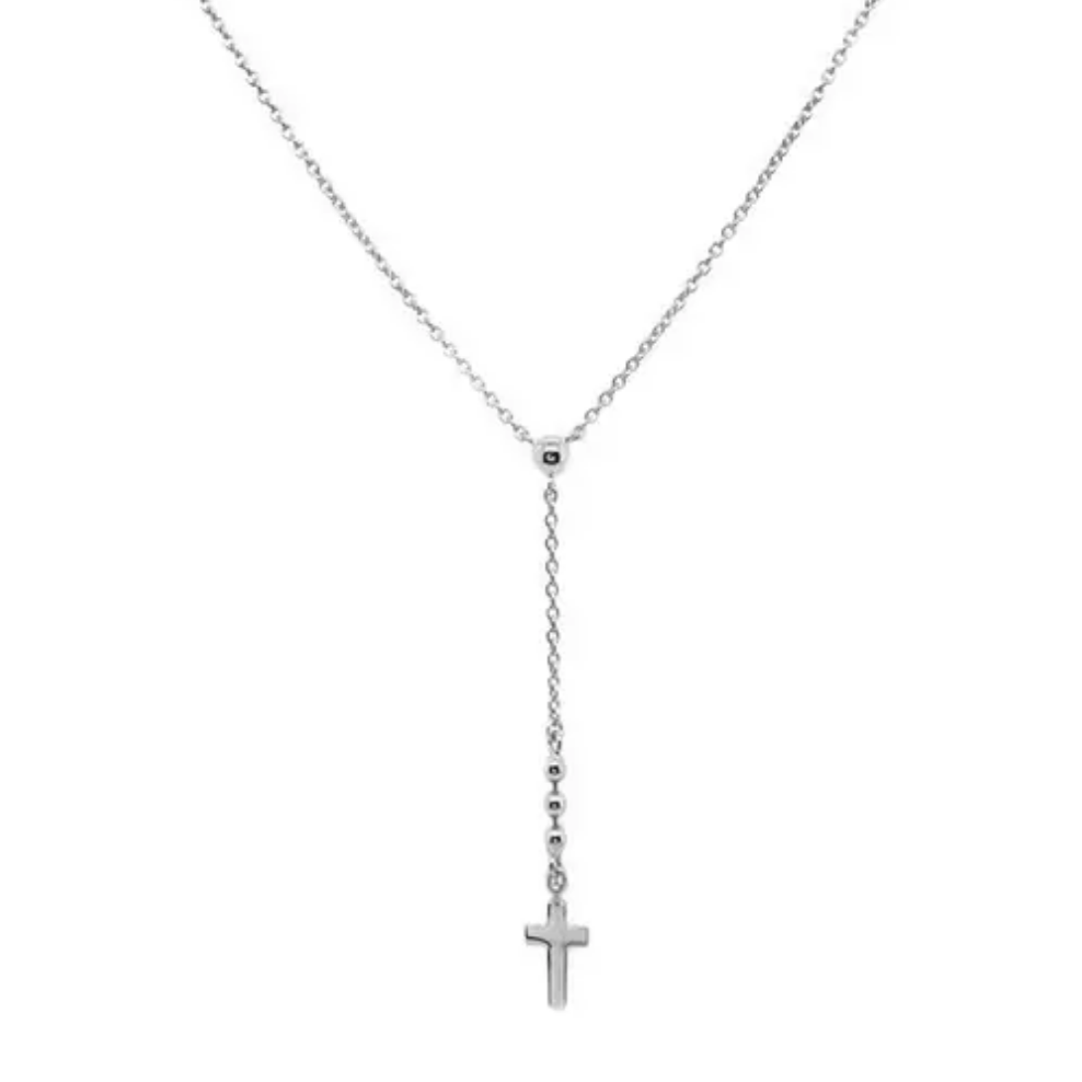 Cross Y Necklace