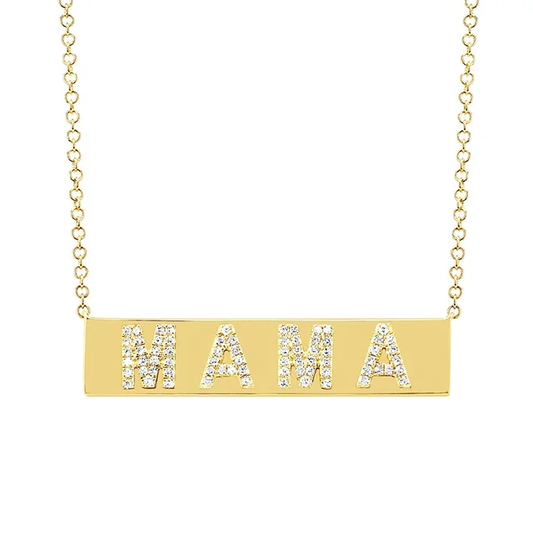 Mama Bar Necklace