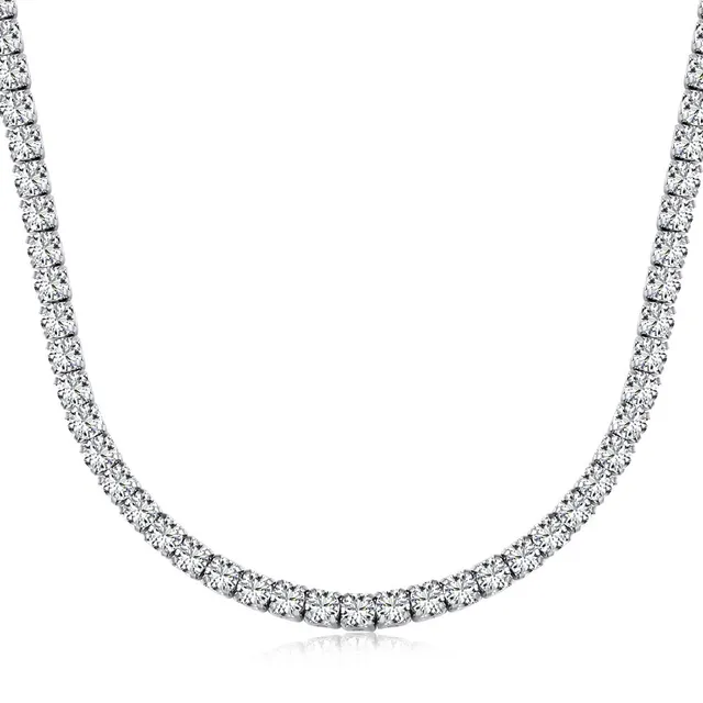 Zirconia Tennis Necklace