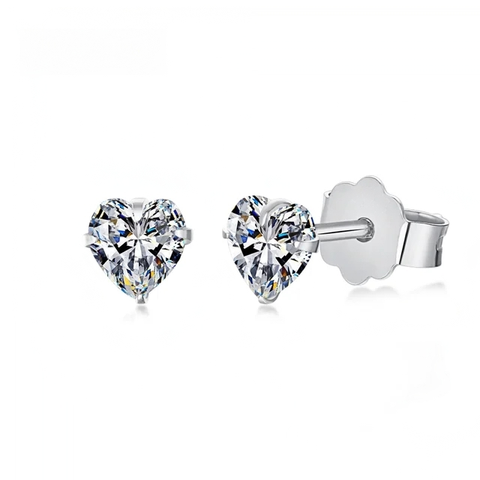 Heart Studs