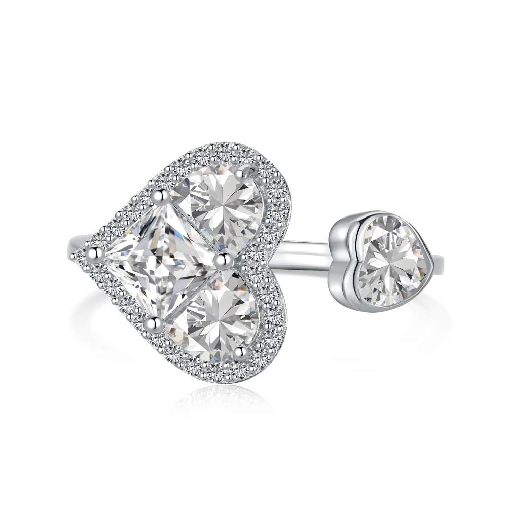 Sparkle Heart Ring