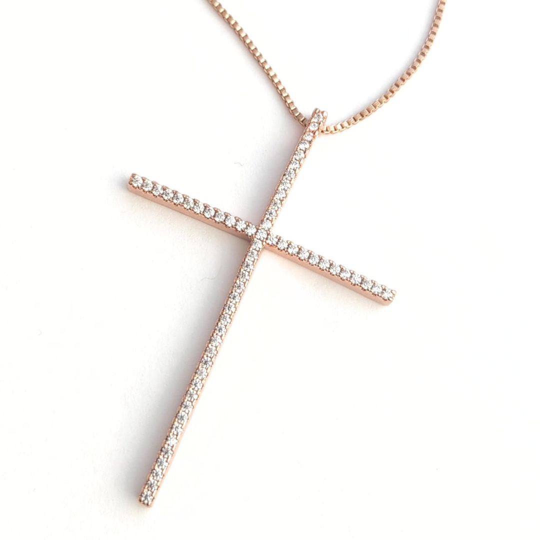 Large Cross Necklace