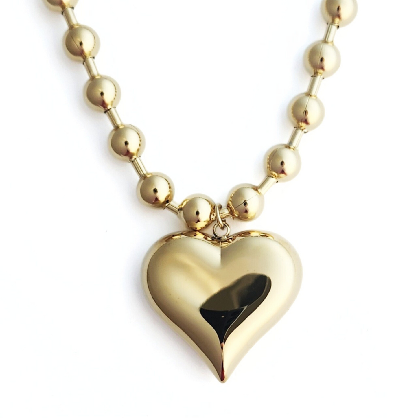 Bubble Heart Necklace