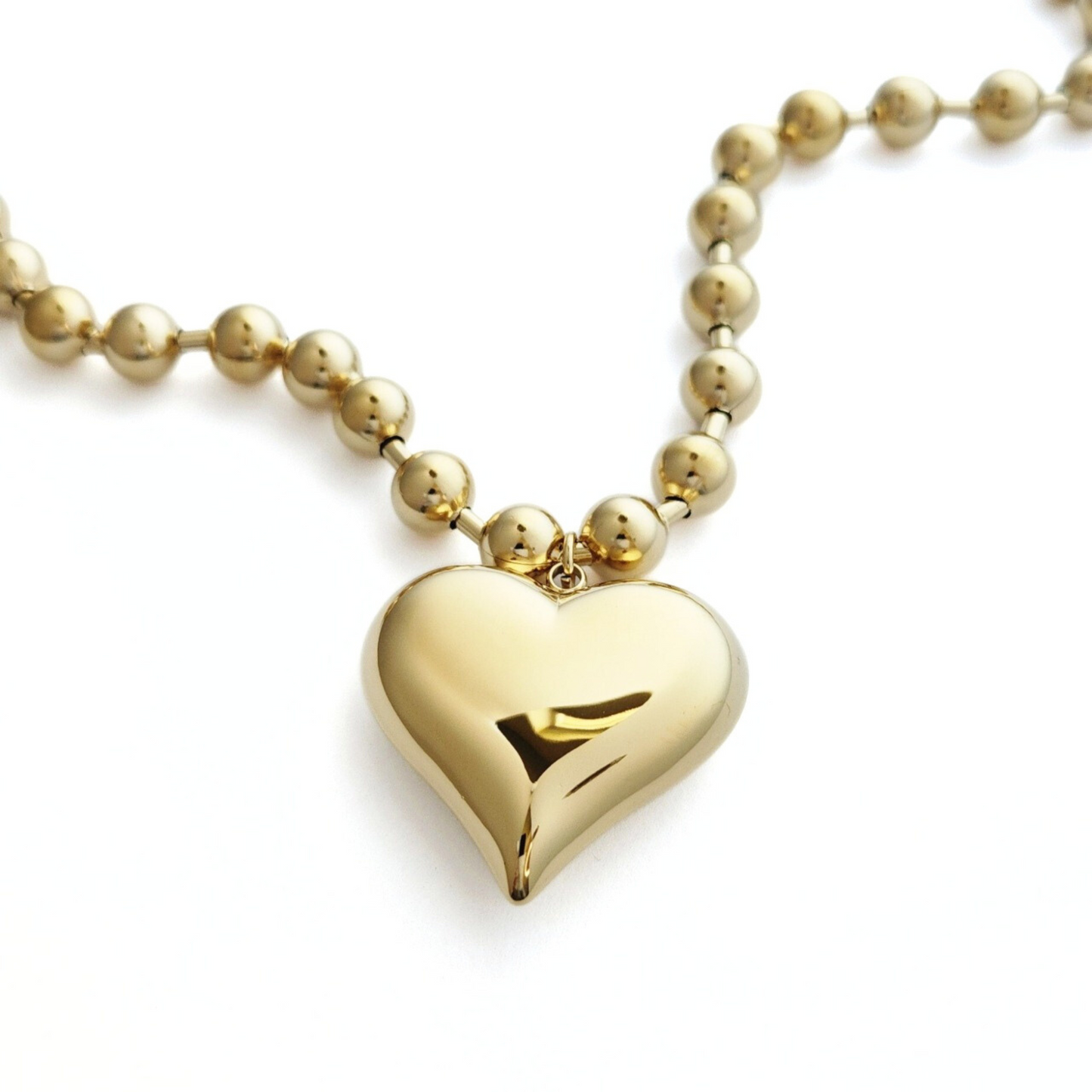 Bubble Heart Necklace