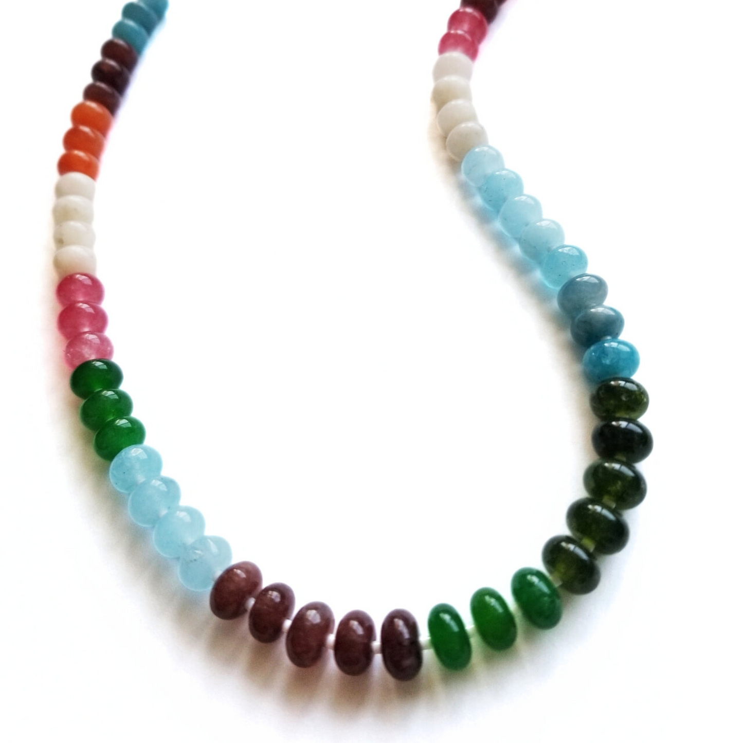 Beaded Gemstone Necklace