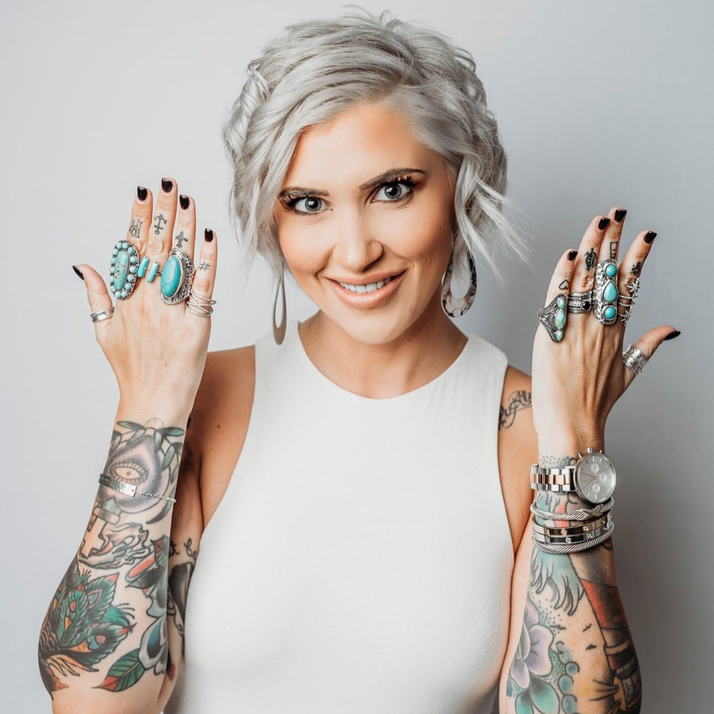 Double Bar TurquoiseRing