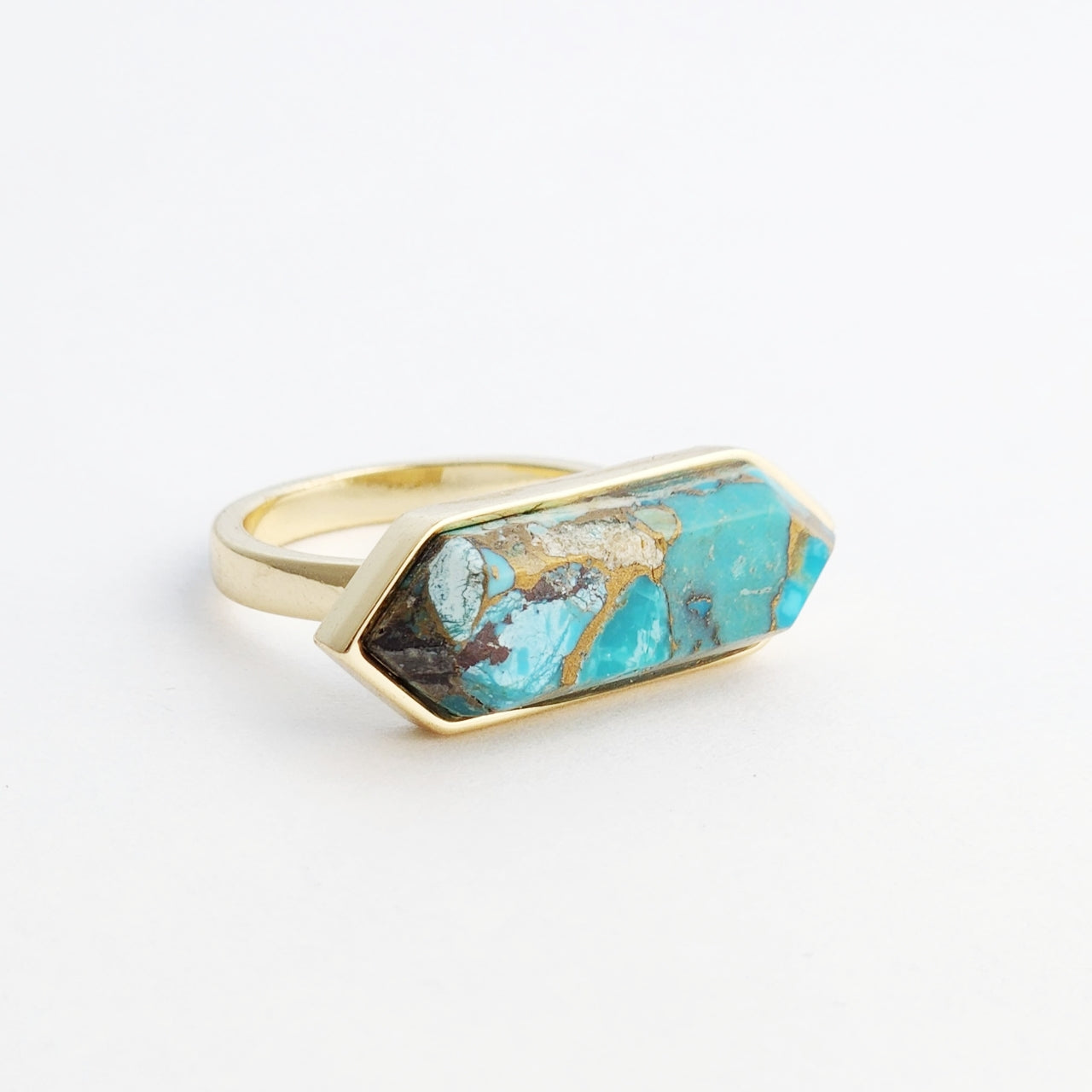Turquoise Bar Ring