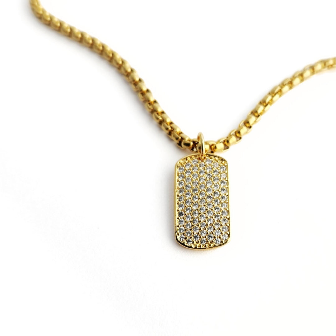 Mini Tag Necklace