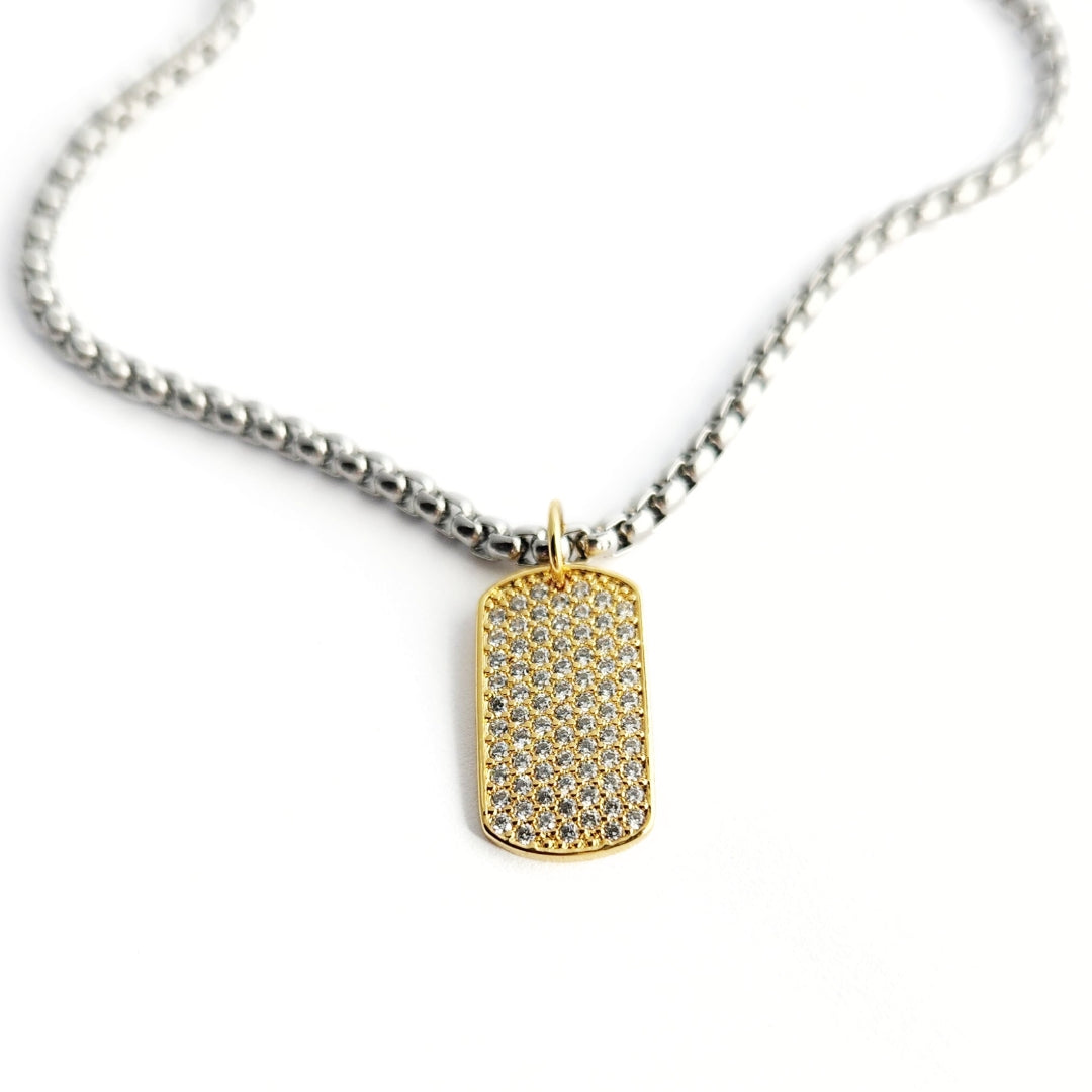 Mini Tag Necklace