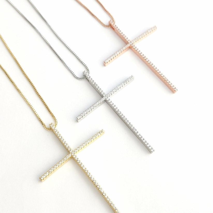 Large Cross Necklace
