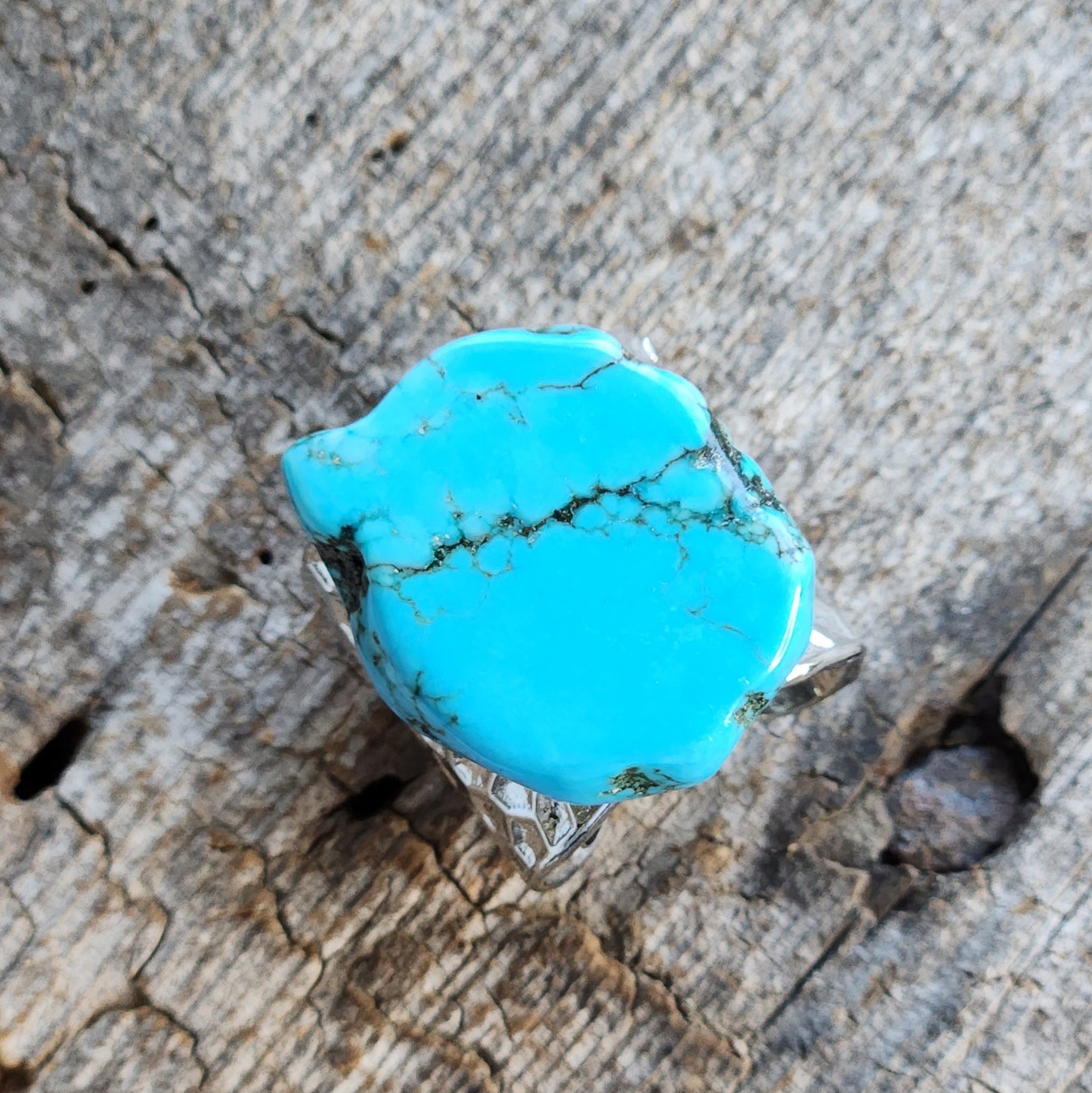 Turquoise Cigar Ring