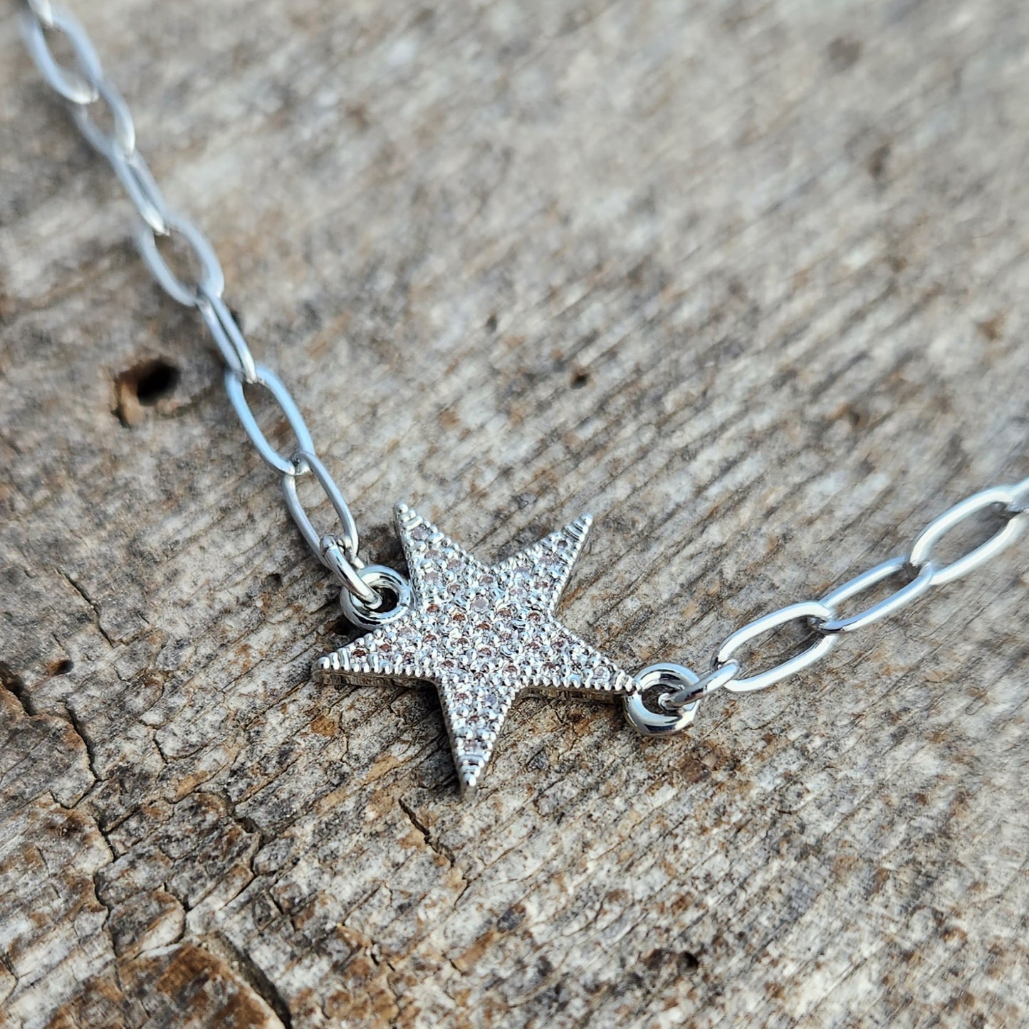 Silver Star Choker