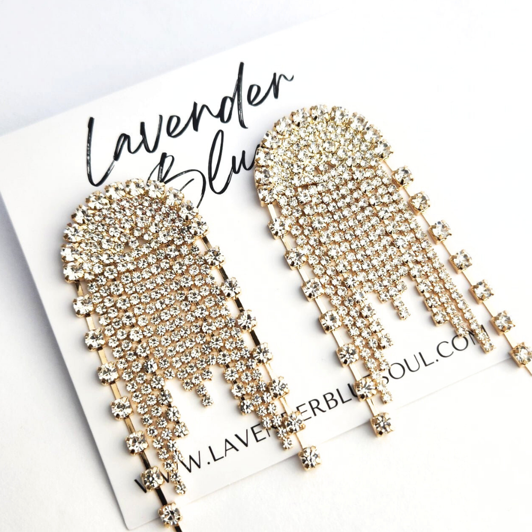 Crystal U Earrings