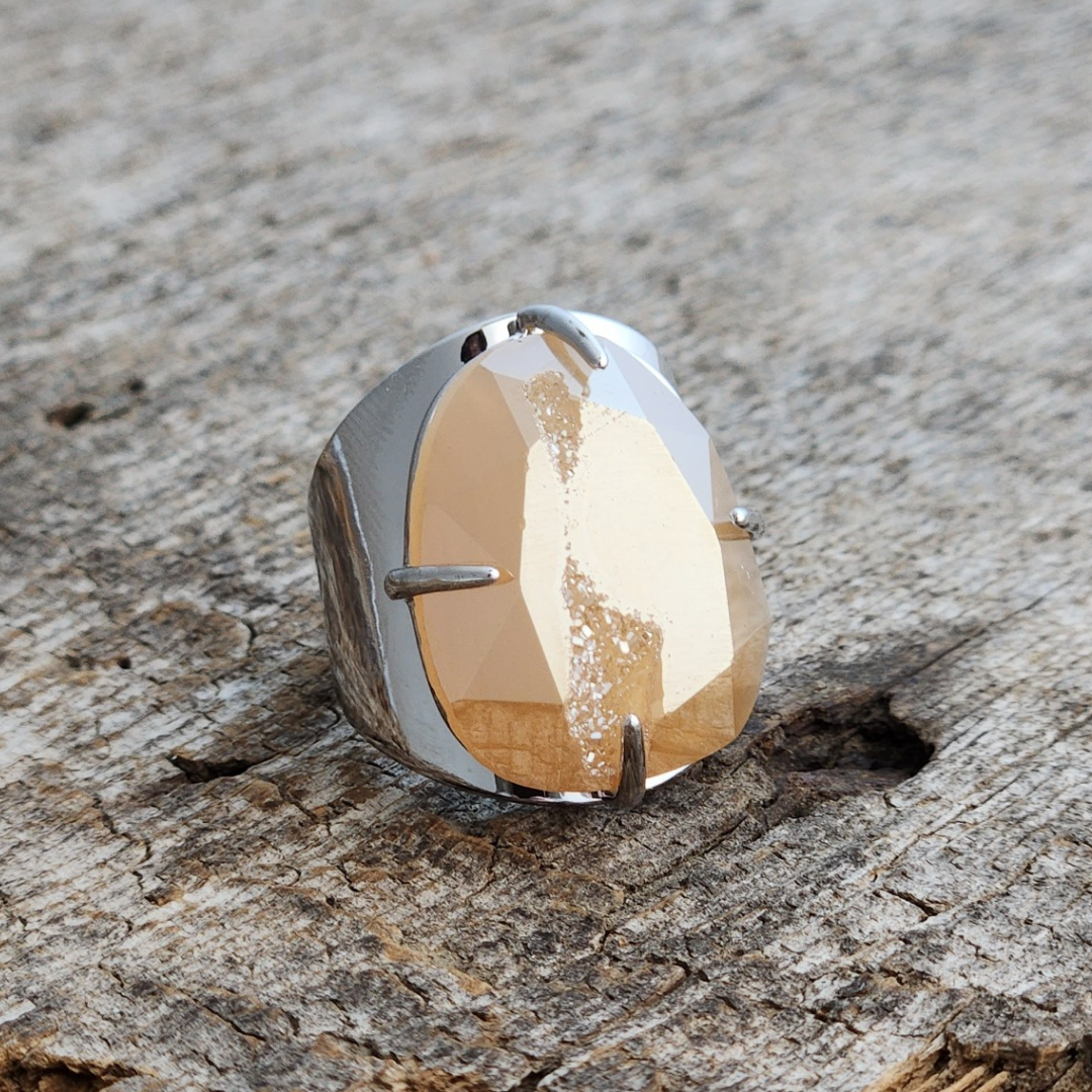 Sherbert Druzy Ring