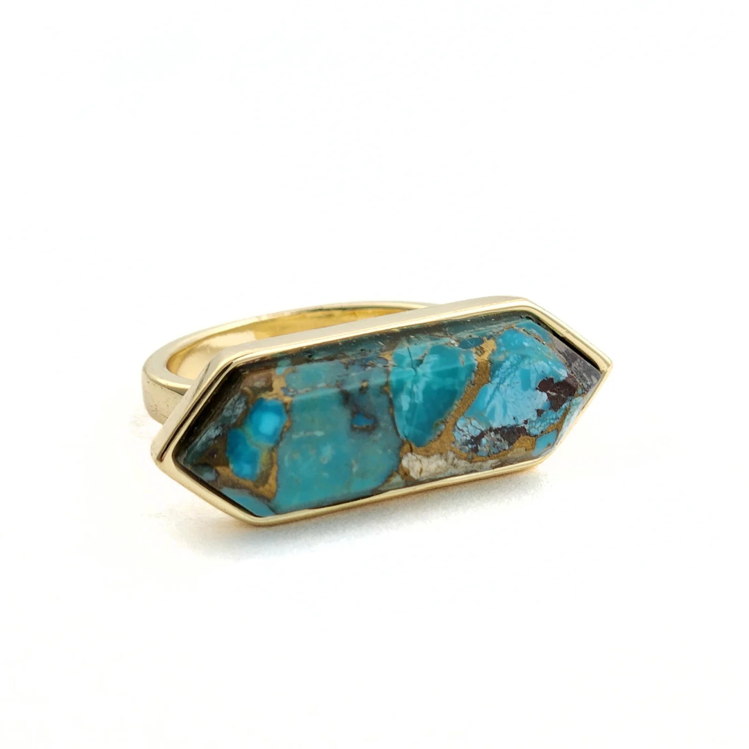 Turquoise Bar Ring