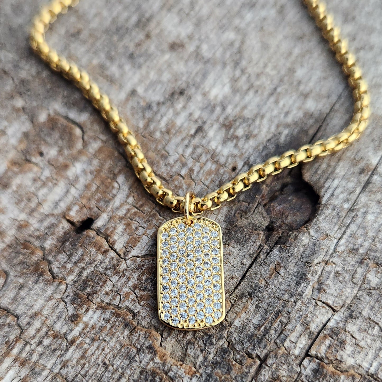 Mini Tag Necklace