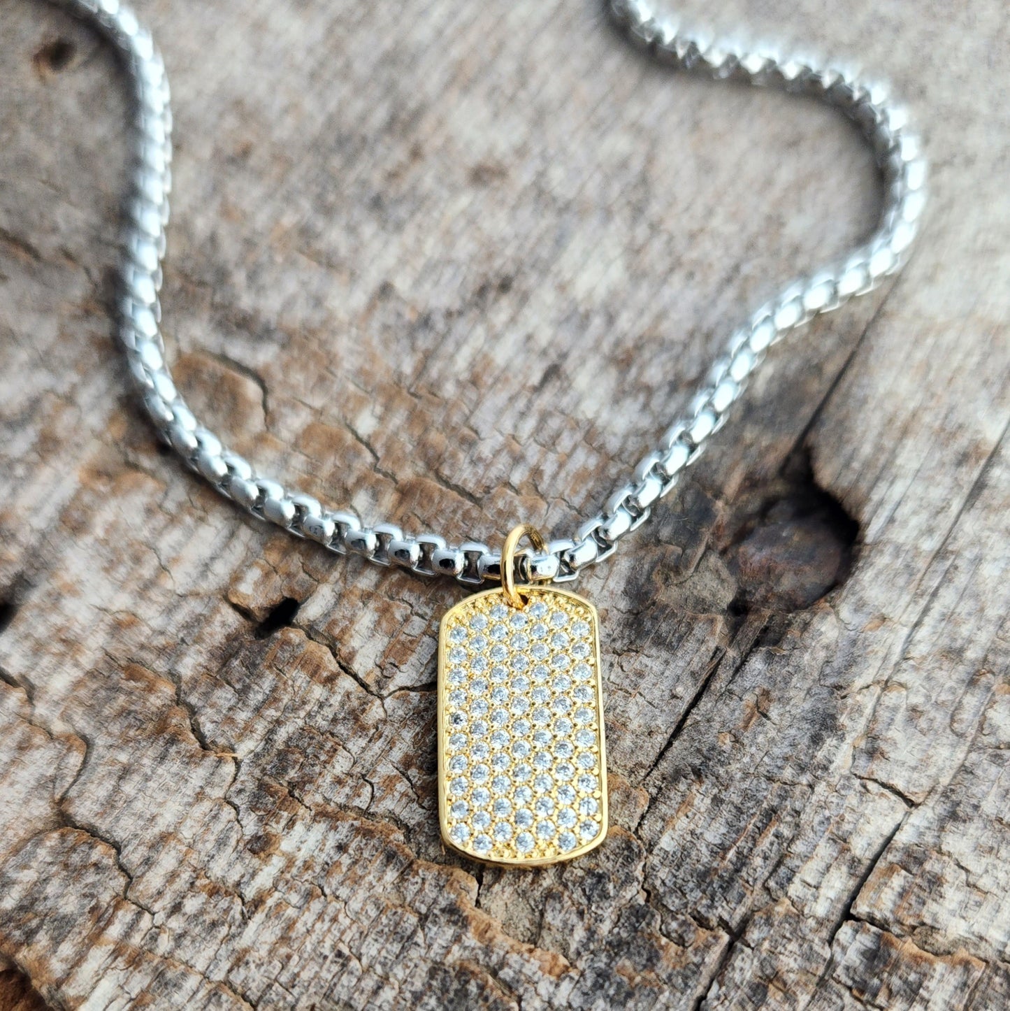 Mini Tag Necklace