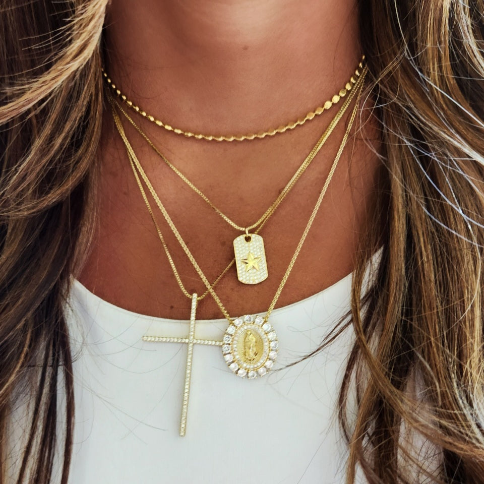 Large Cross Necklace