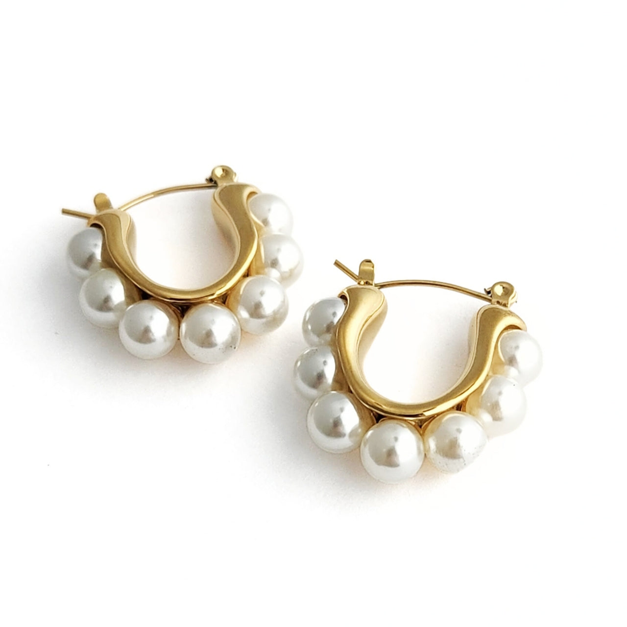 Kylie Pearl Hoops