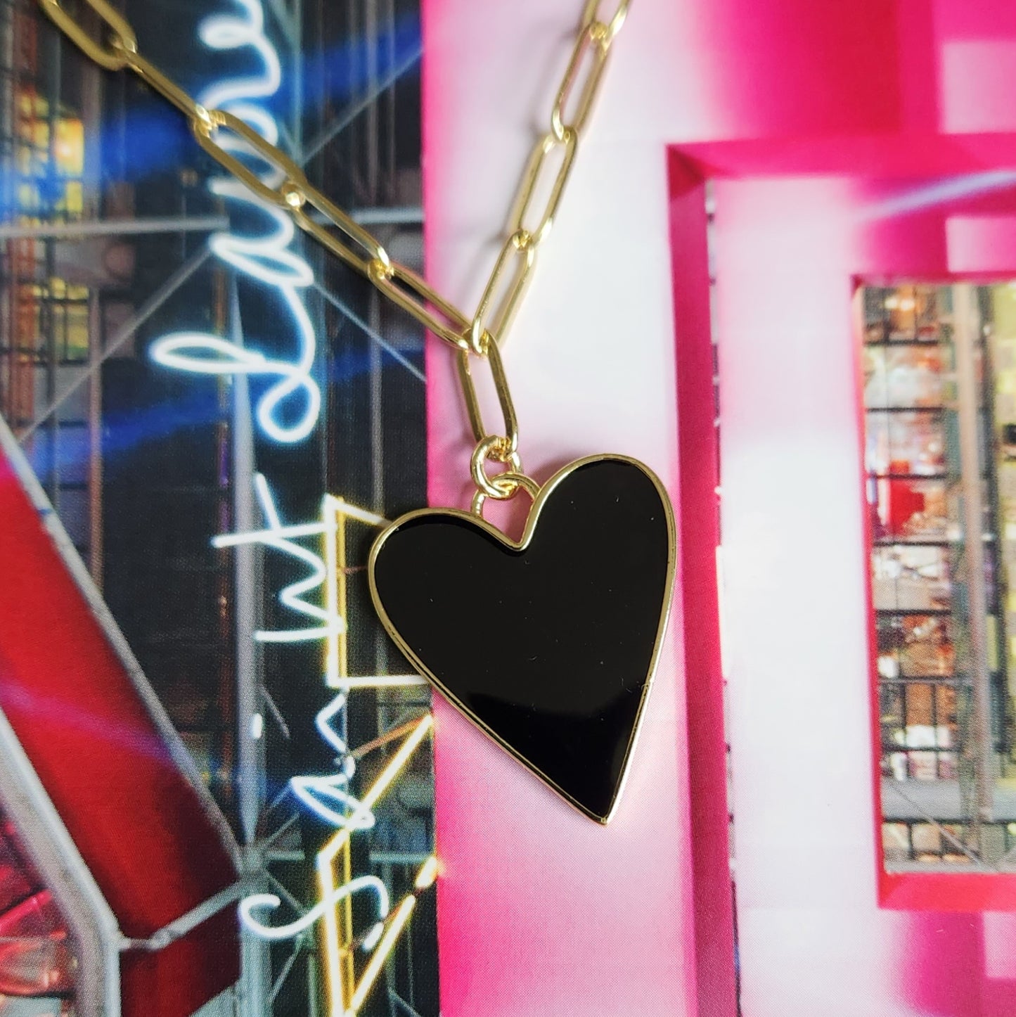 Red Heart Necklace
