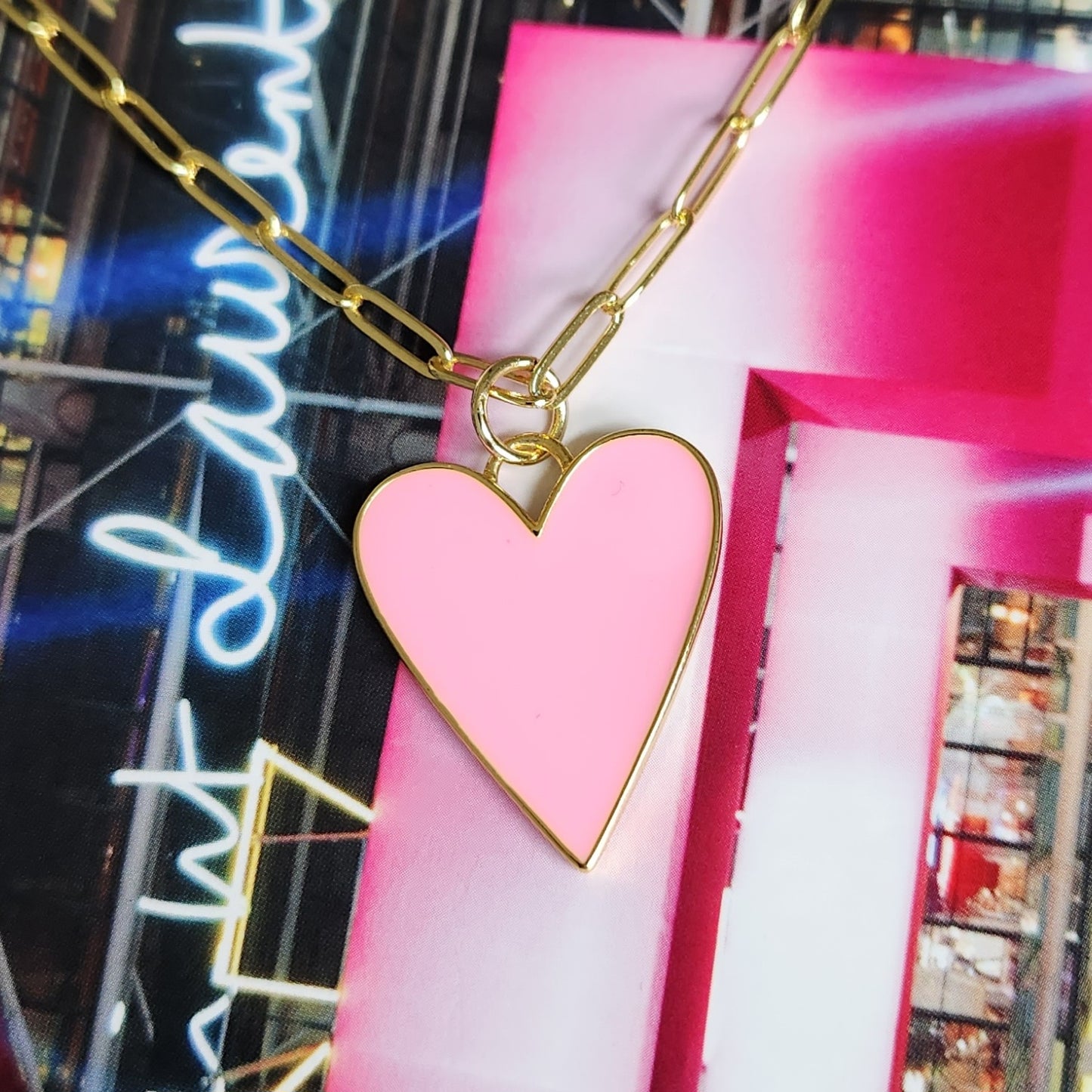 Red Heart Necklace