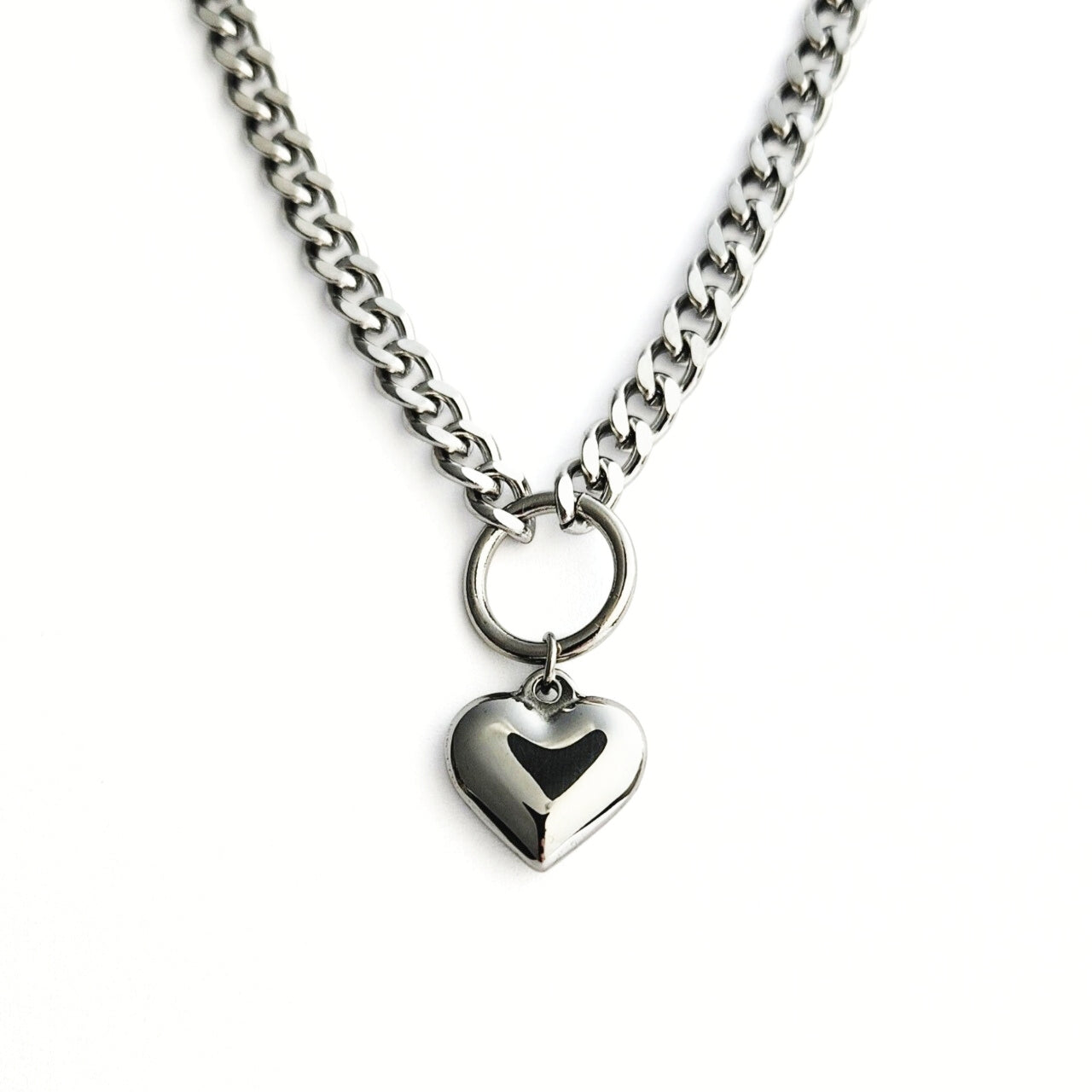 Bubble Heart Necklace
