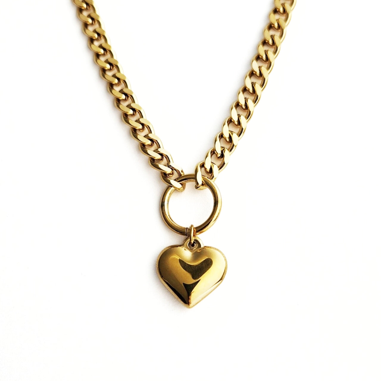 Bubble Heart Necklace
