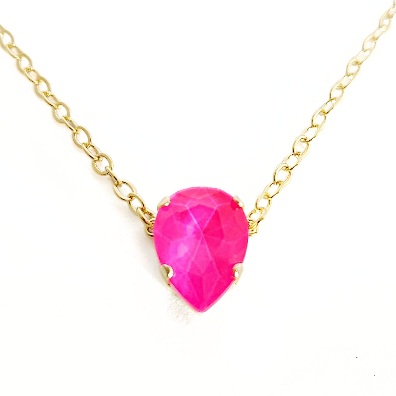 Cosmo Necklace in Crystal Clear