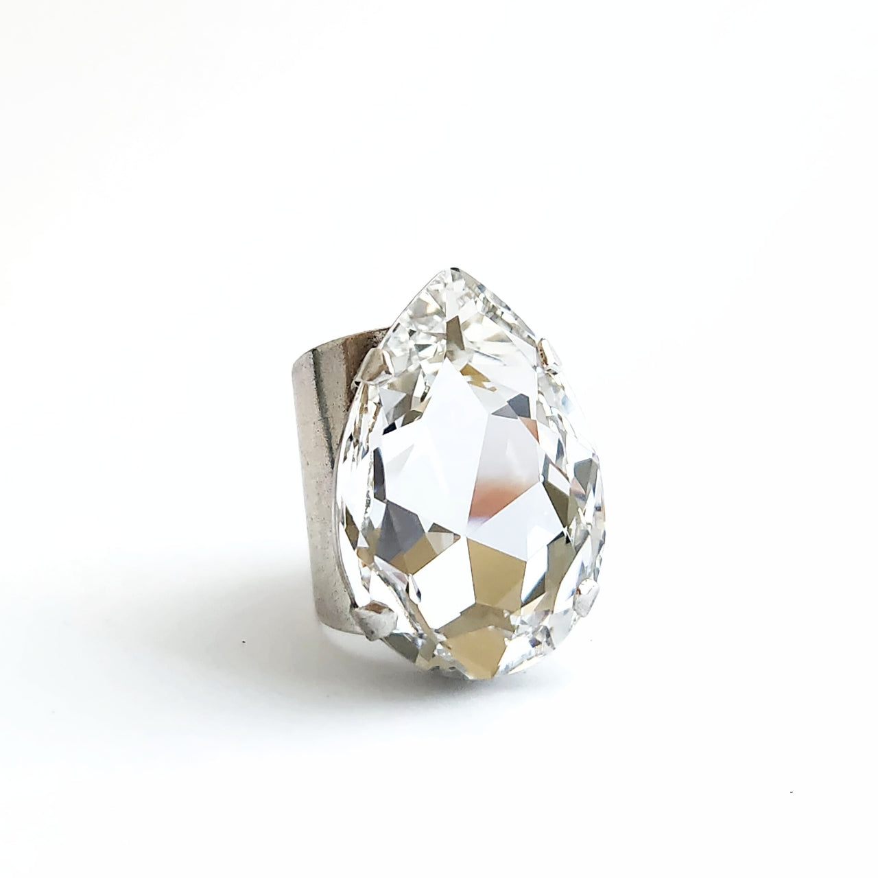 Atlas Ring in Crystal Clear