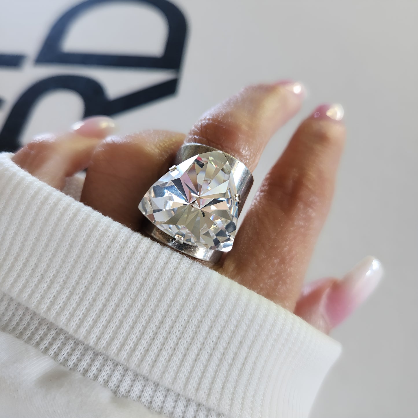 Jupiter Ring in Crystal Clear