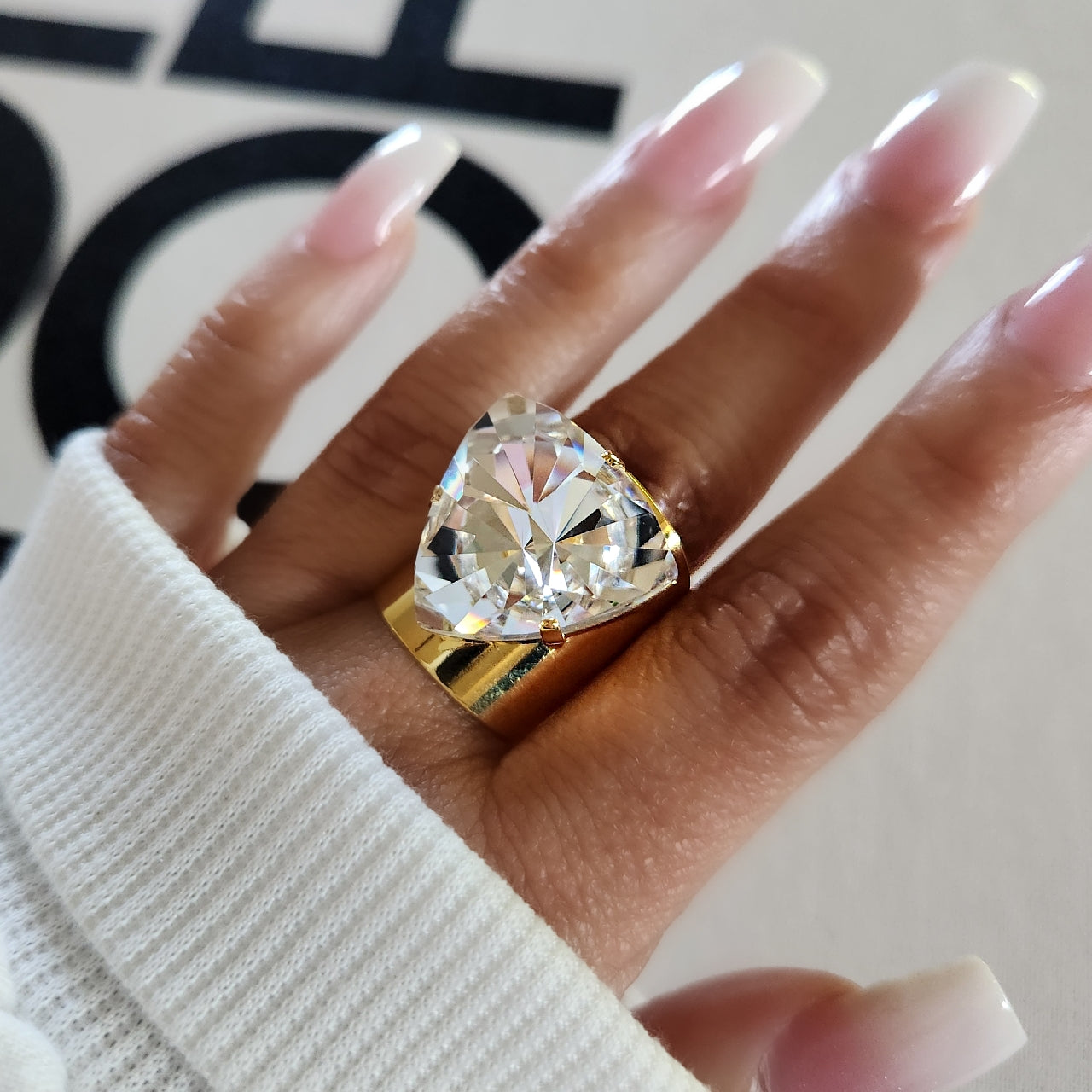 Jupiter Ring in Crystal Clear