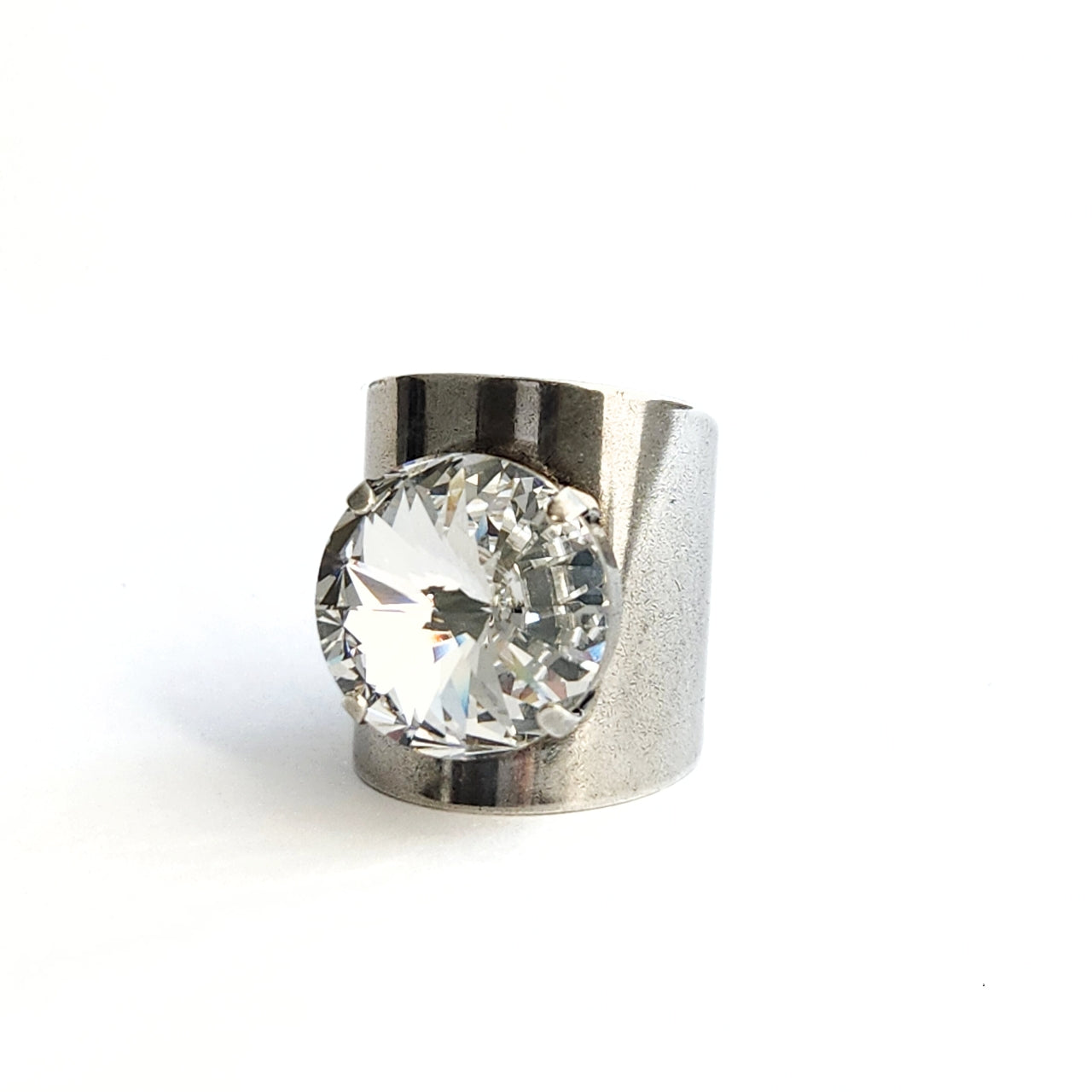 Orbit Ring in Crystal Clear – Lavender Blue Soul
