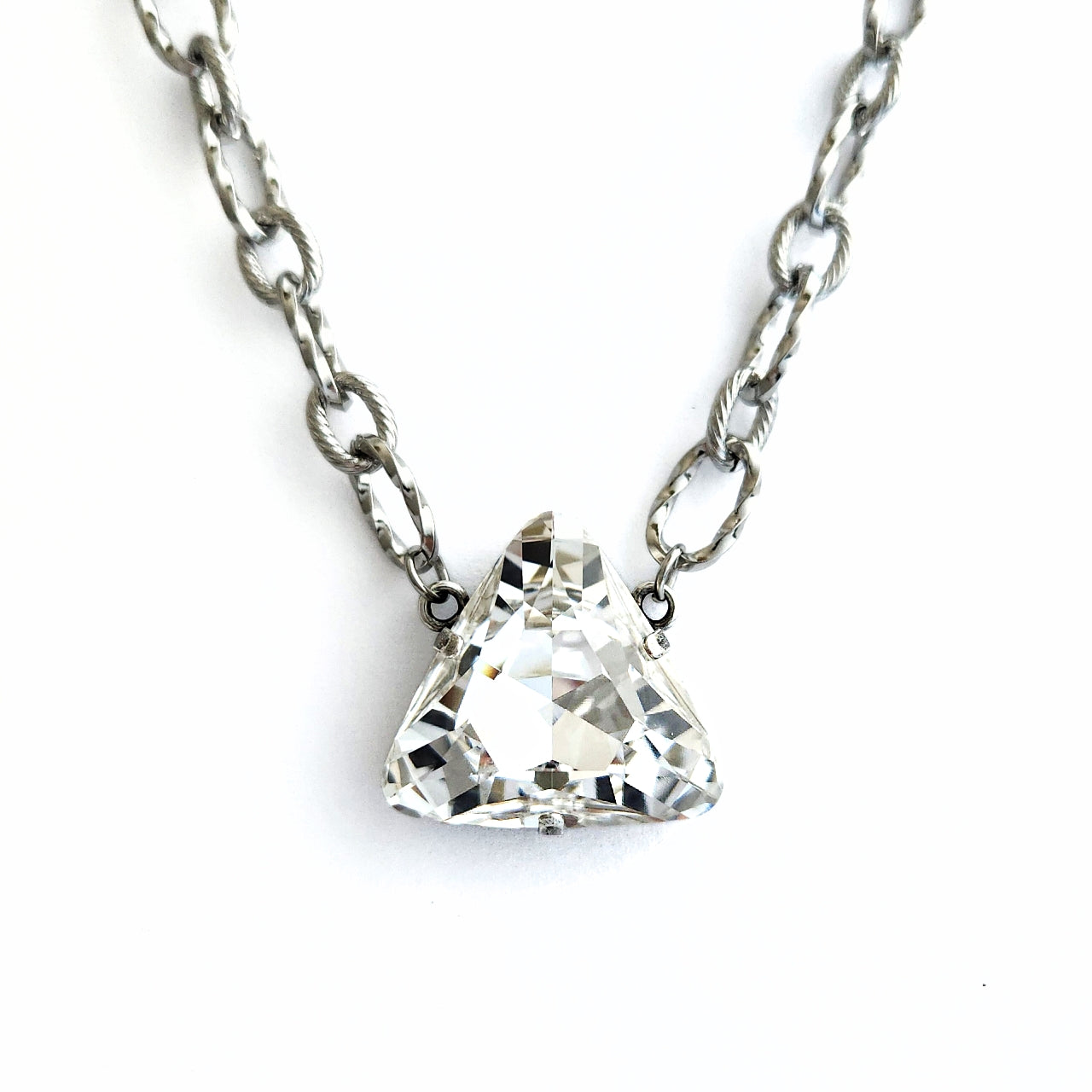 Apollo Necklace in Crystal Clear