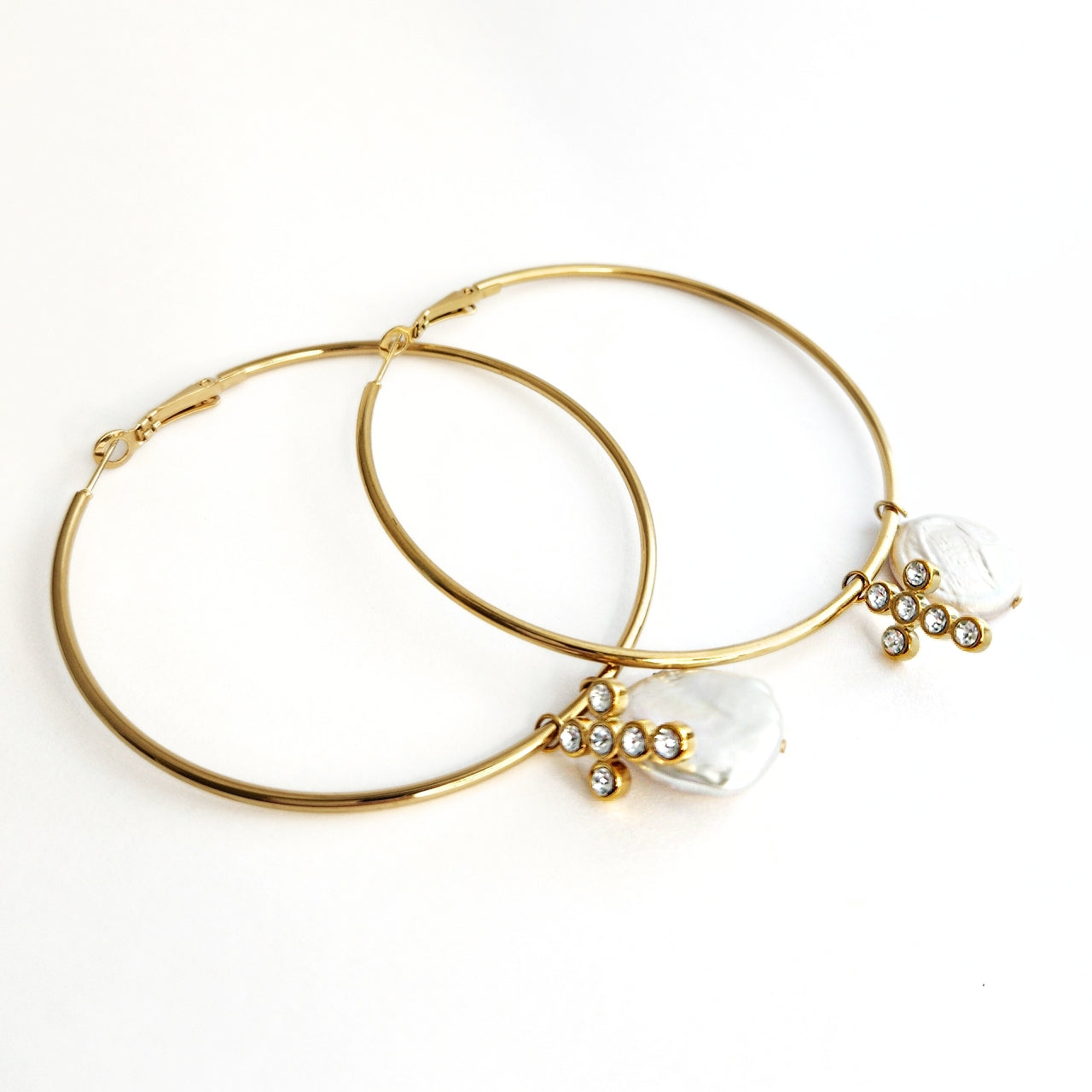 3 Way Hoop Earrings