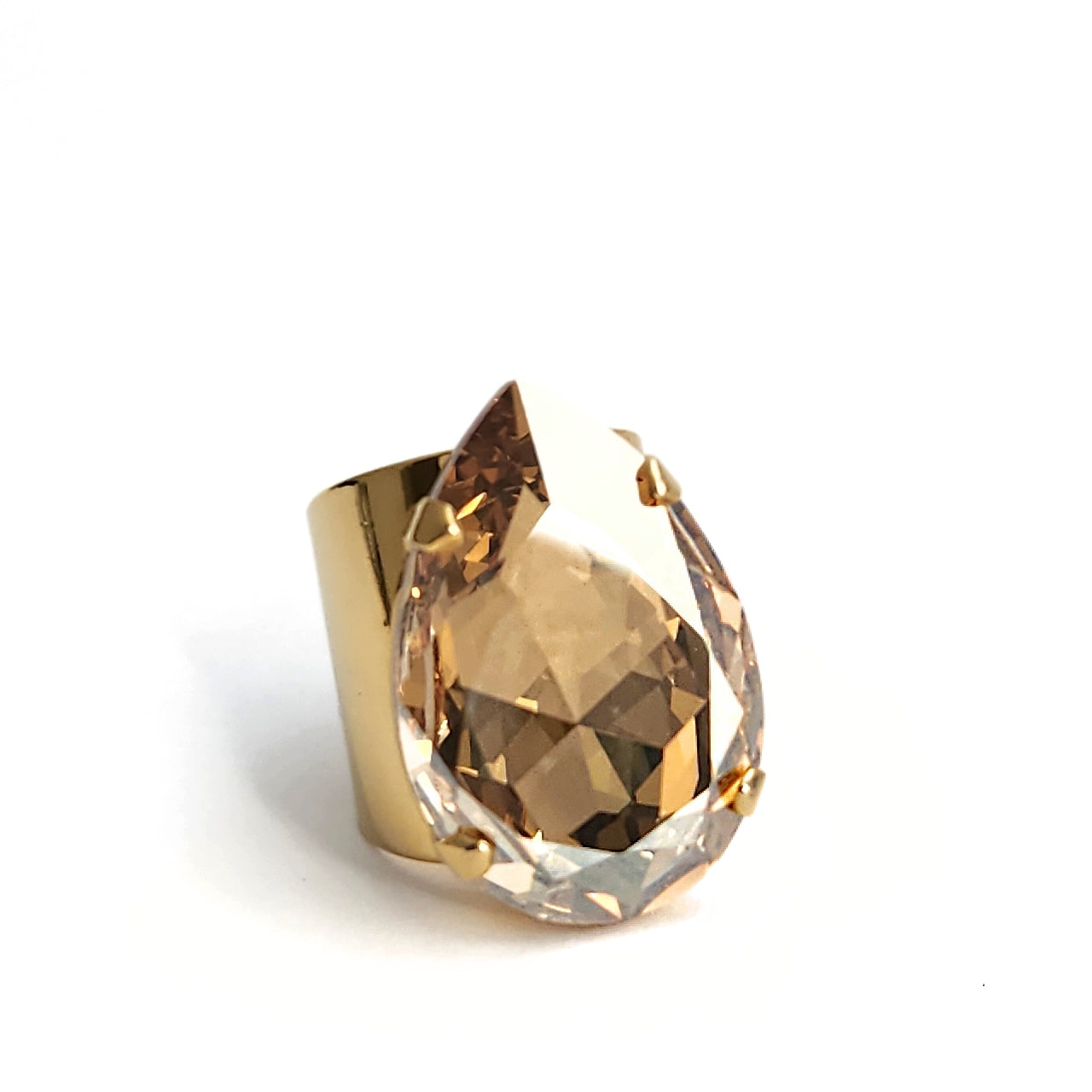 Atlas Ring in Golden Shadow