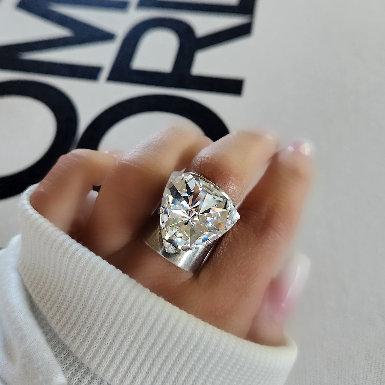 Jupiter Ring in Crystal Clear