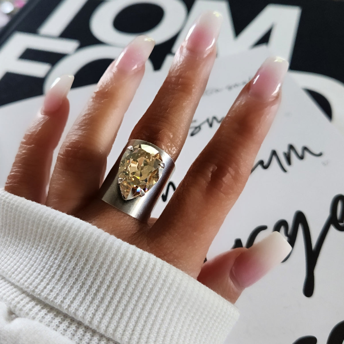 Cosmo Ring in Golden Shadow