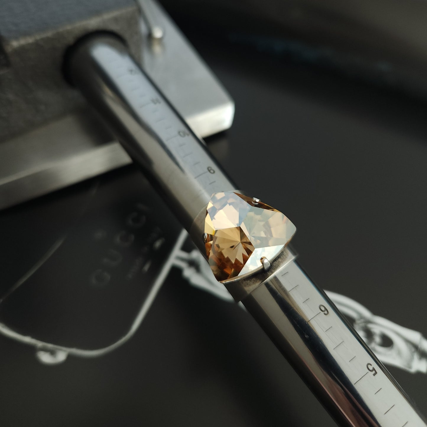 Jupiter Ring in Golden Shadow