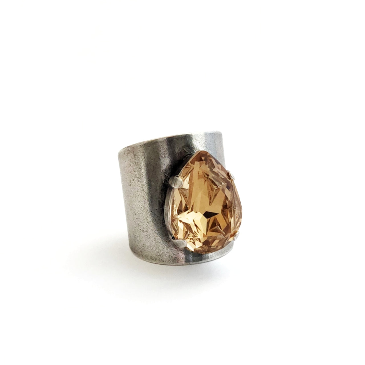 Cosmo Ring in Cognac