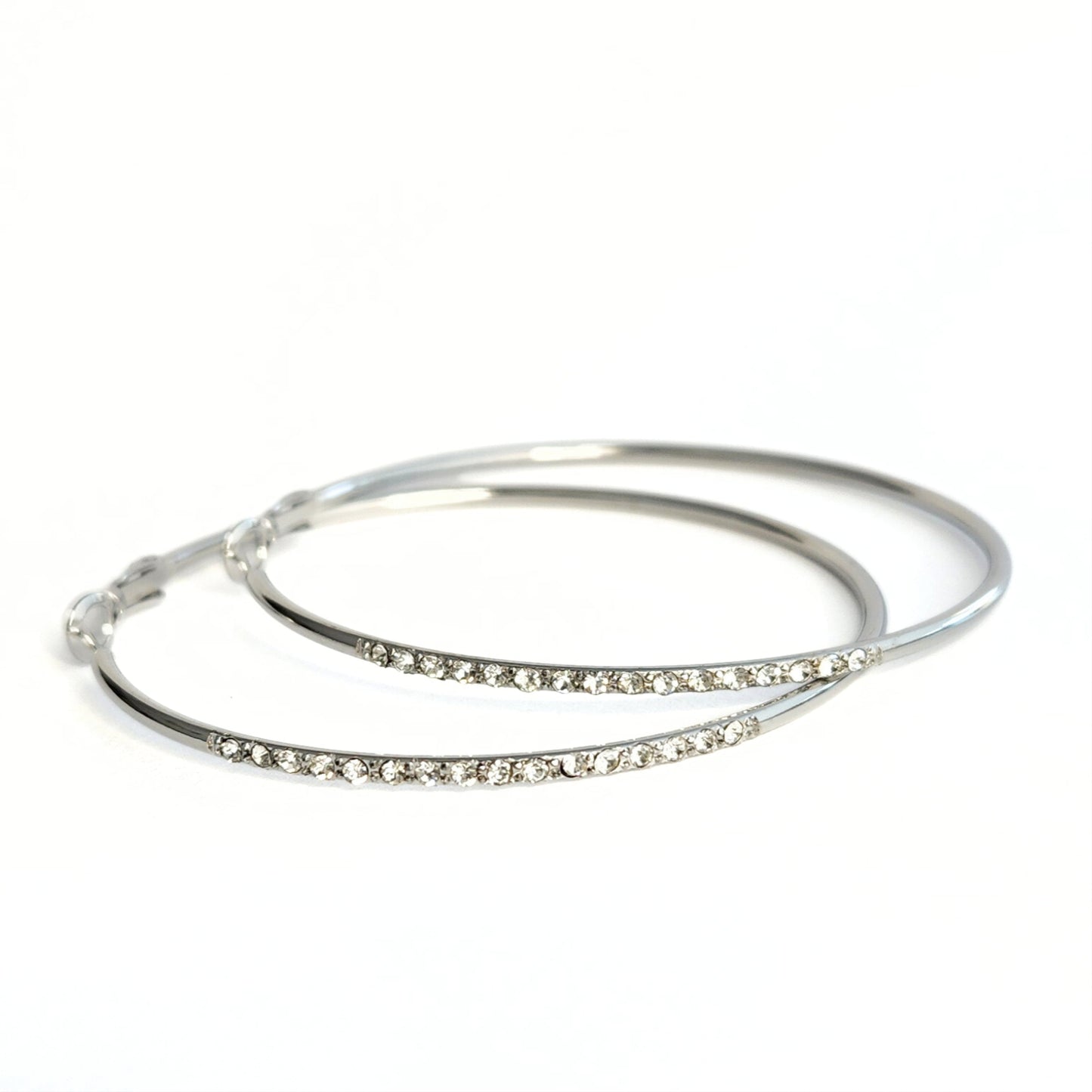 Crystal Hoops
