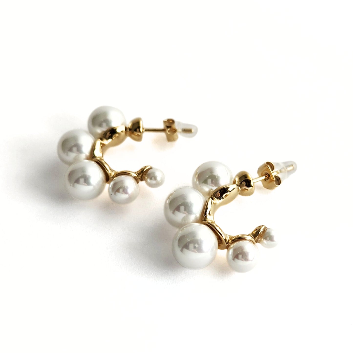 Monroe Pearl Hoops