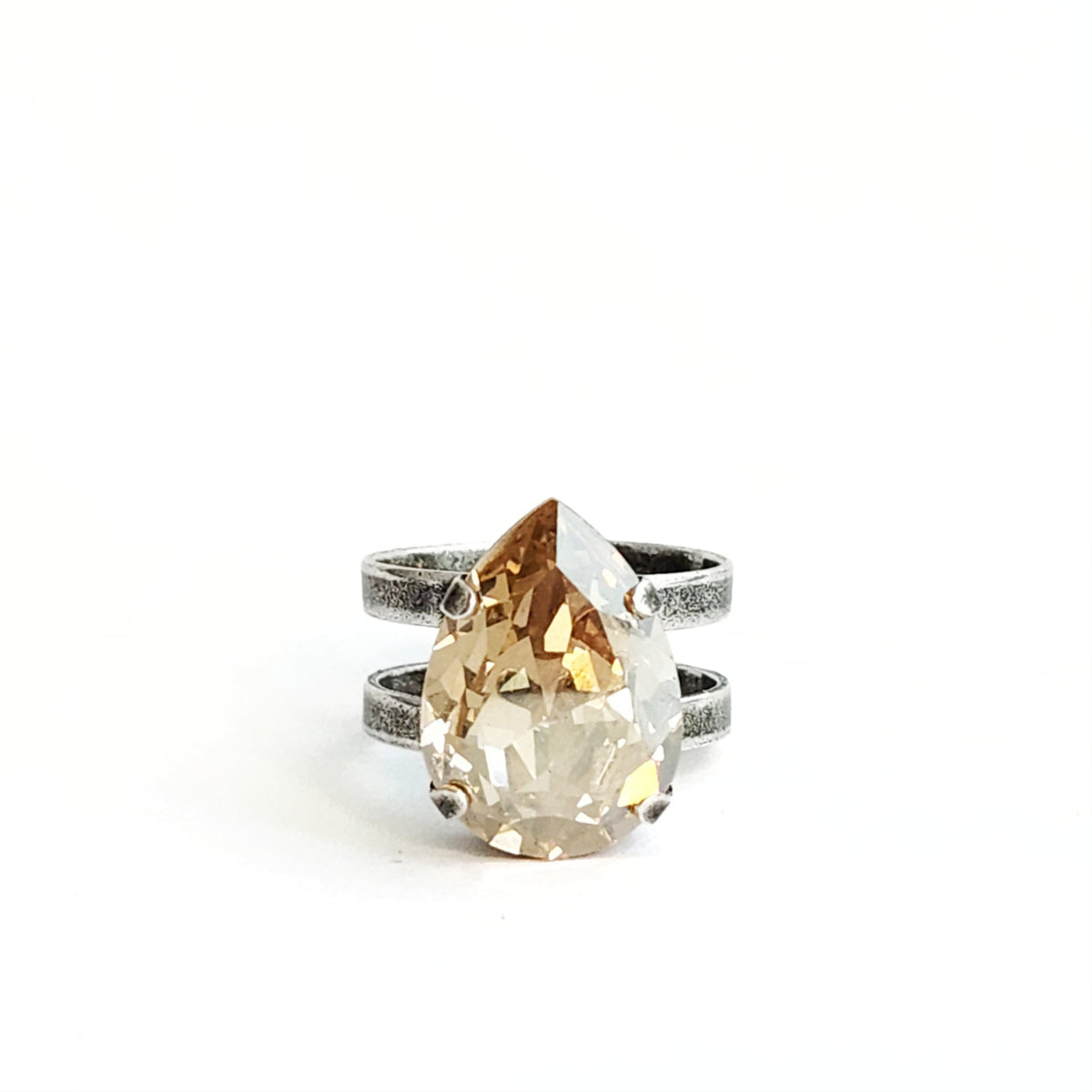 Cosmic Ring in Golden Shadow