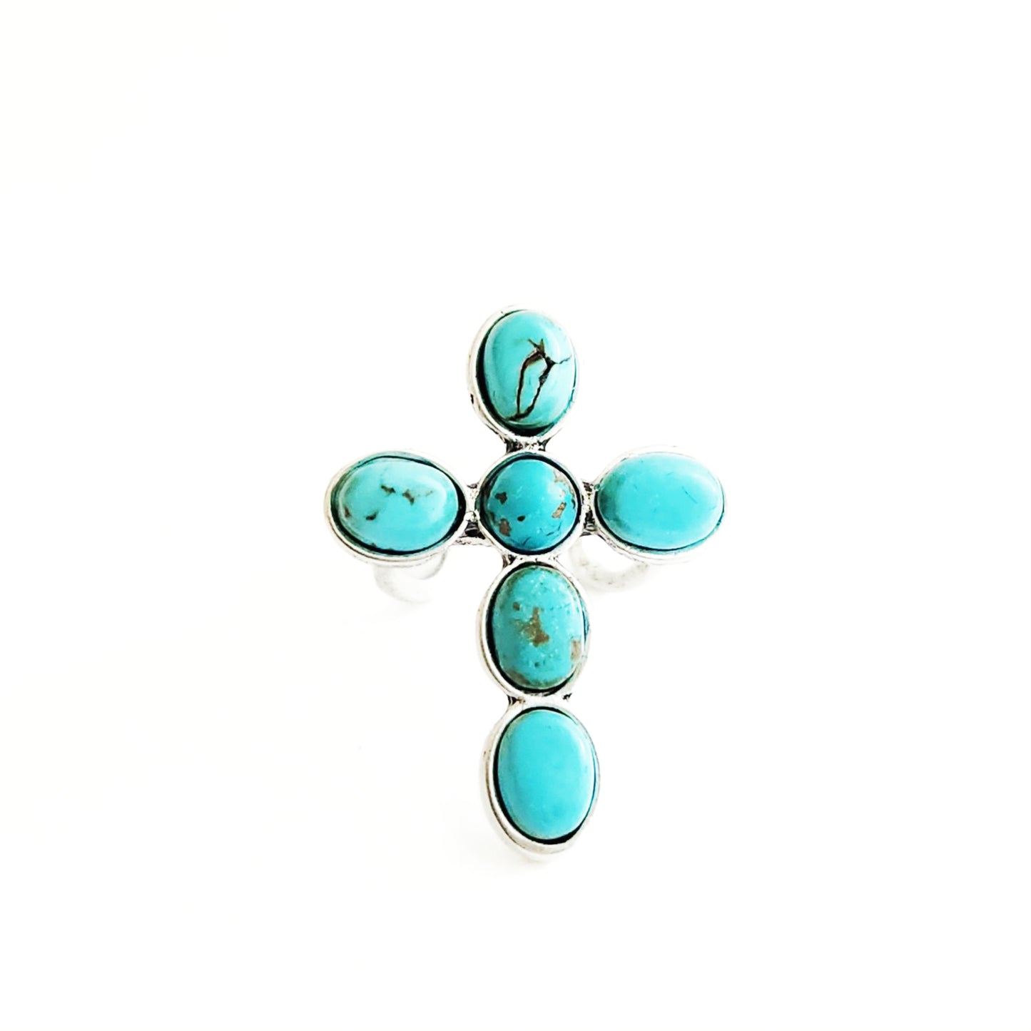 Turquoise Cross Necklace