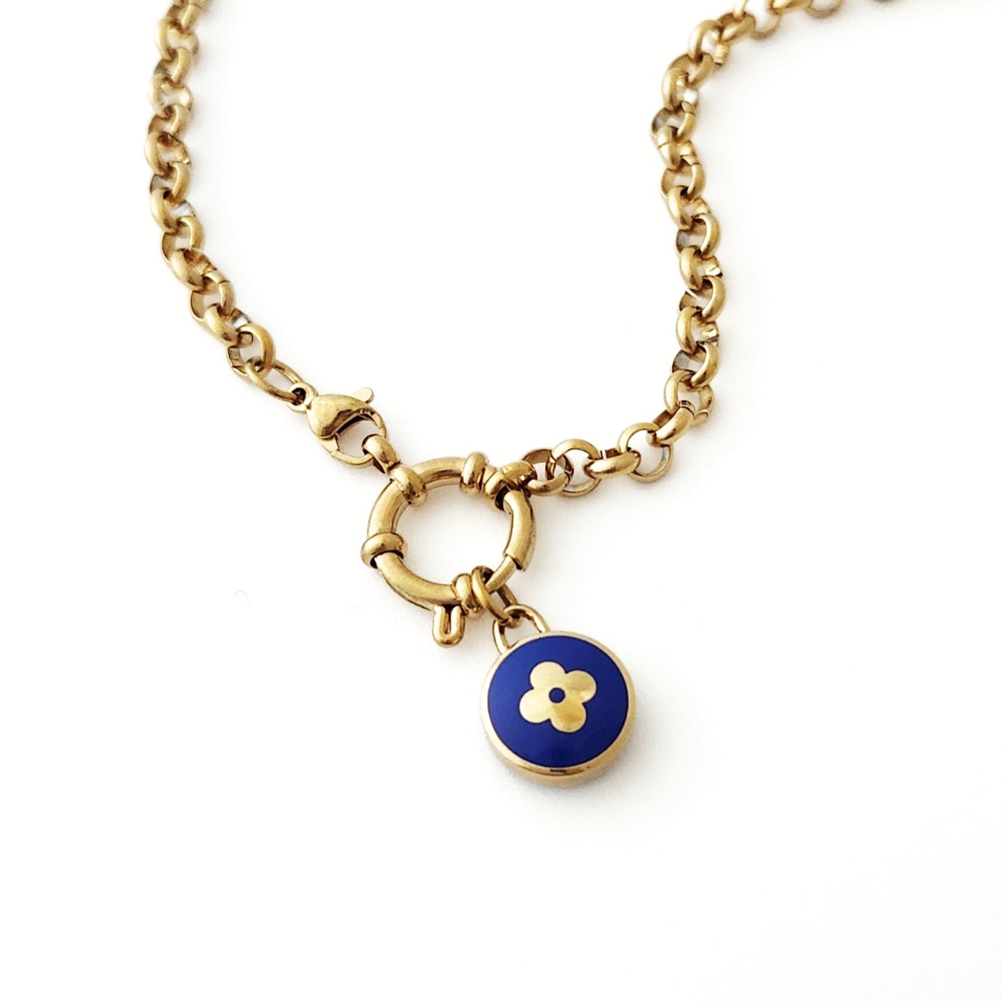 Repurposed Louis Vuitton Blossom Necklace