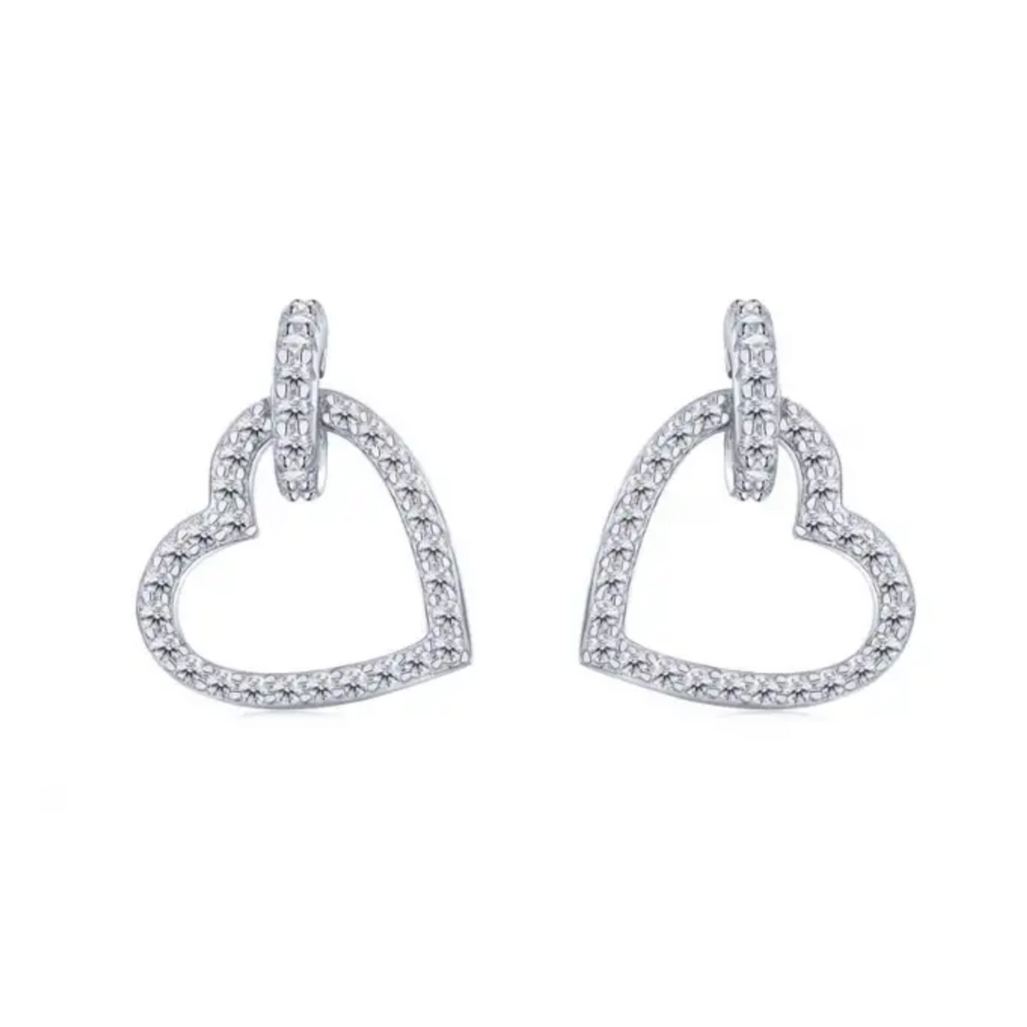 Heart Drop Studs
